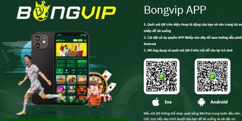 Bongvip - Nhà cái cung cấp ứng dụng di động cực tiện lợi